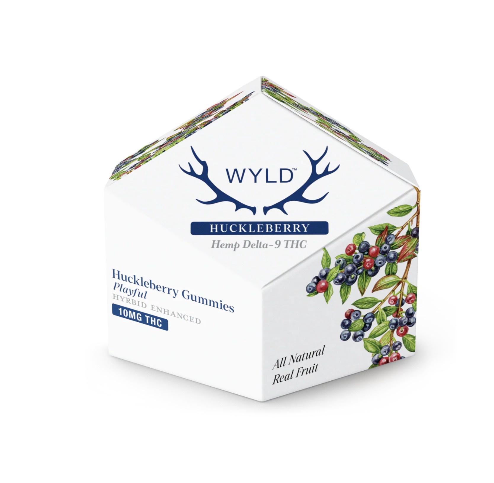 Huckleberry Hybrid Enhanced Gummies 50mg